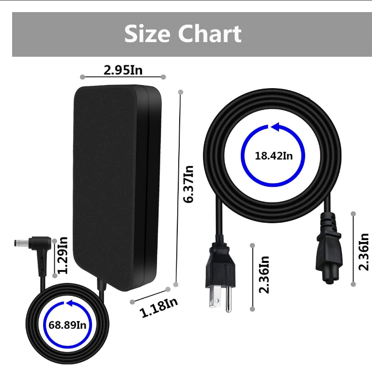 19.5V 9.23A power adapter