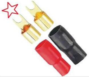 0-10 AWG Assorted Insulated Ring Wire Crimp Connector Terminals