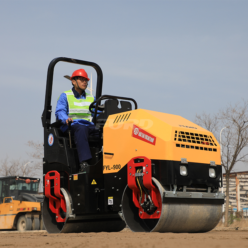 1.5 Ton Full Hydraulic Vibratory Road Roller