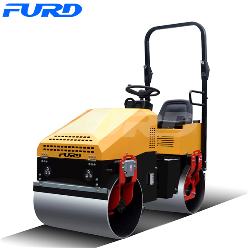 1Ton Full Hydraulic Vibratory Road Roller