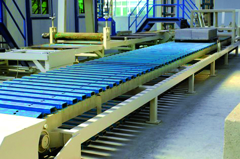 Automatic RGV curing stacking production line