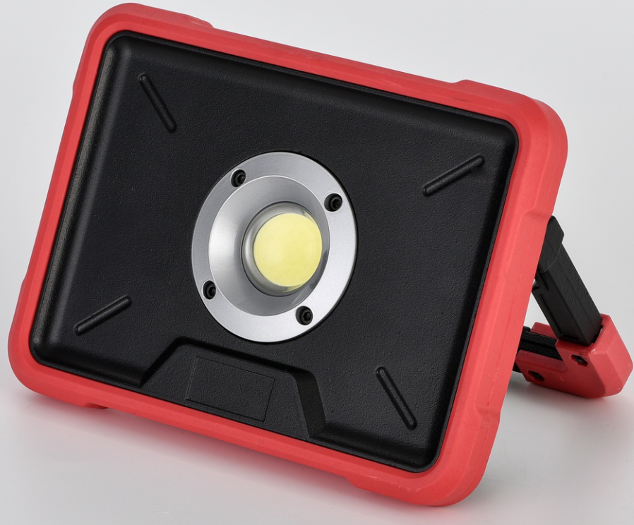 outdoor light with warning function