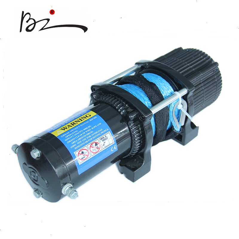 winch synthetic rope winch