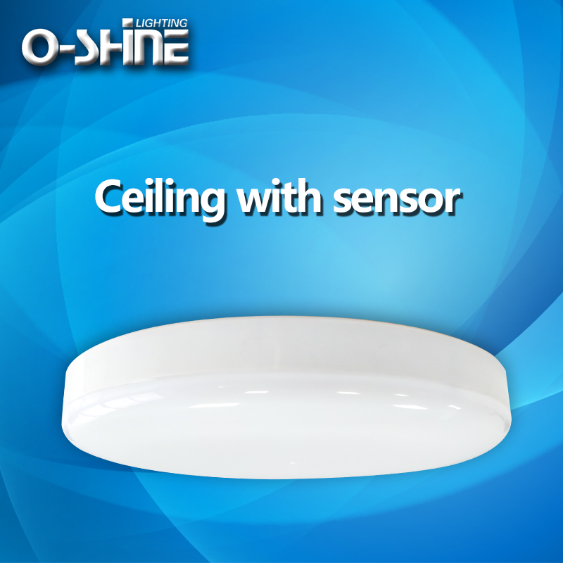 Ceiling with sensor