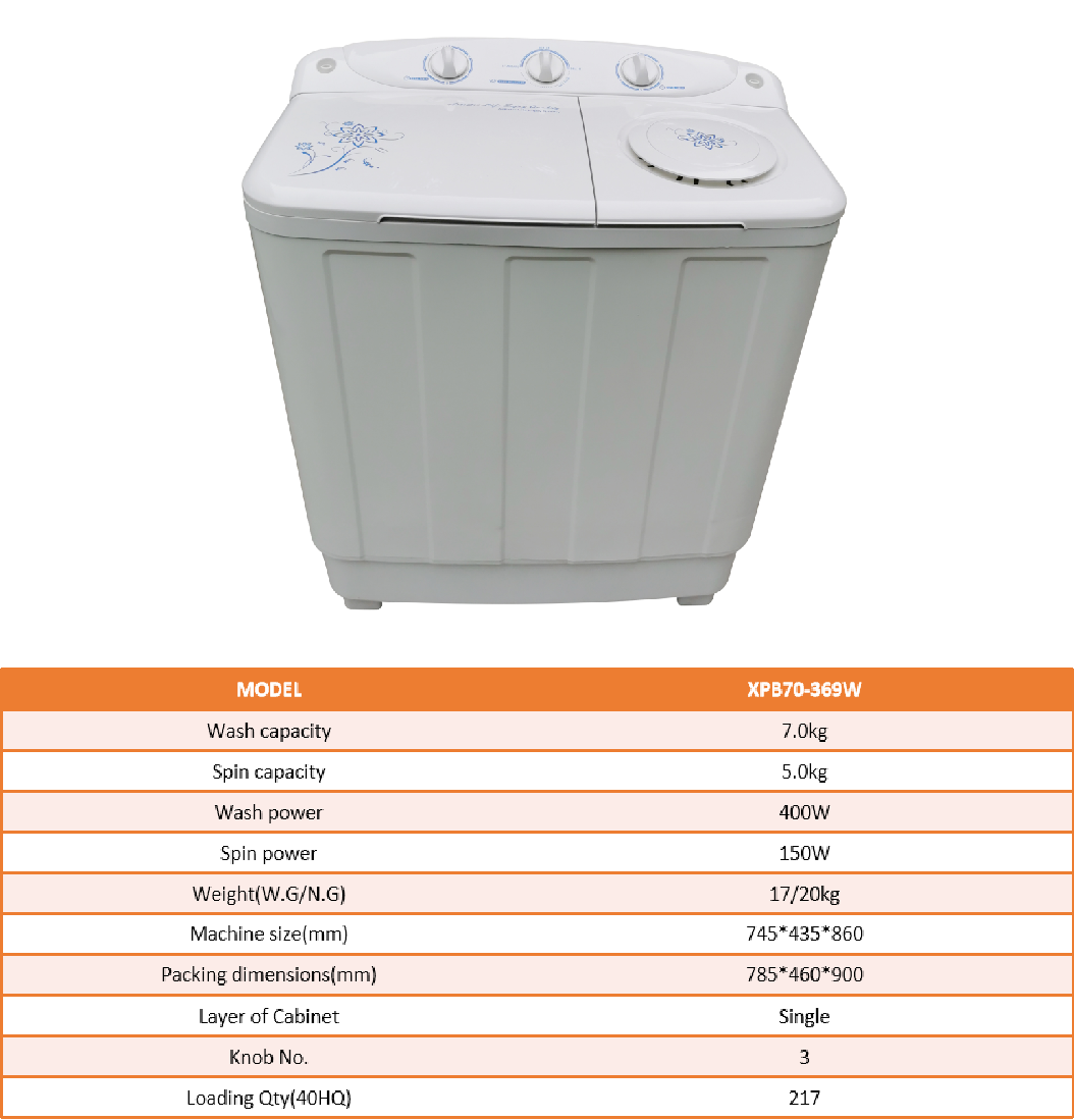 Twin-tub Semi-automatic Washer