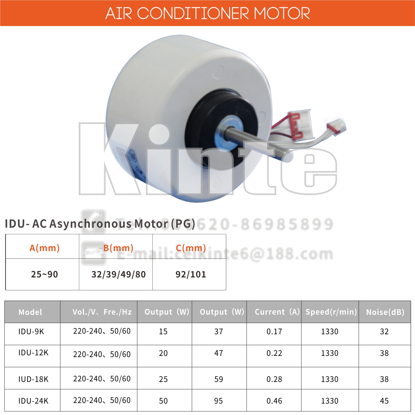 Air-conditioner motor