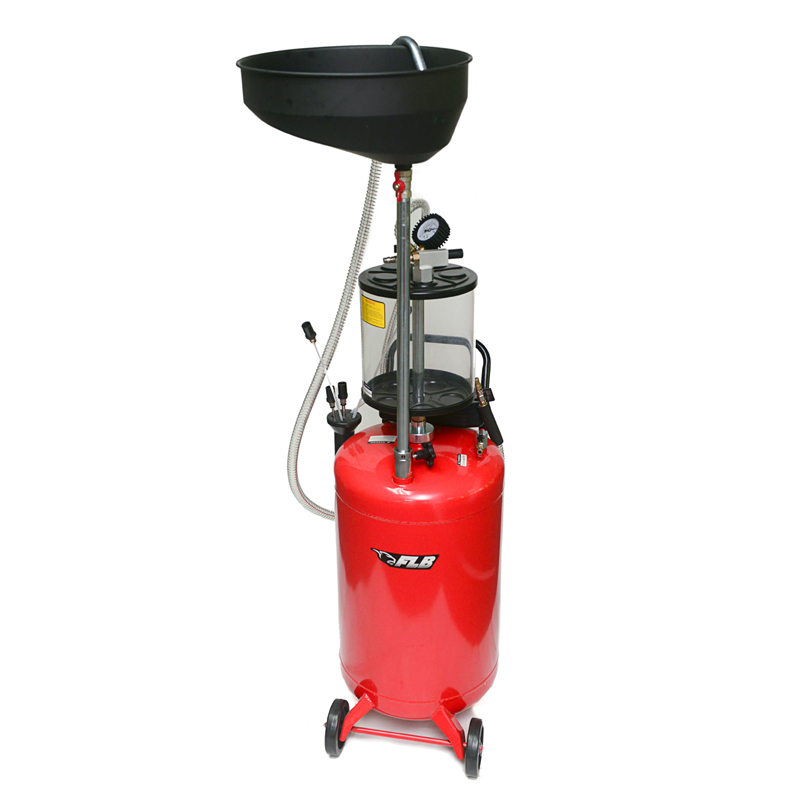 Air Operated 78 Gallon Portable Waste Oil Drain Tank