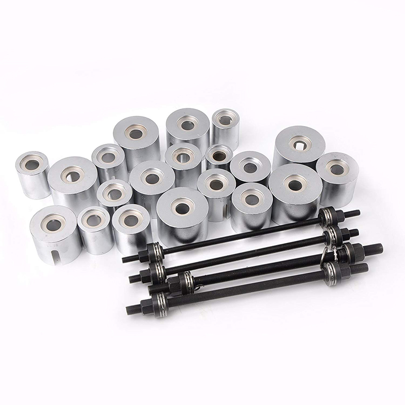 Factory 24PC Press and Pull Bearing Bush Seal Extractor Sleeve Kit