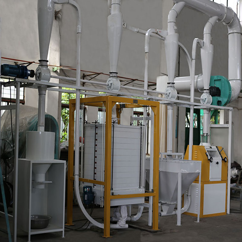 complete rice milling production line