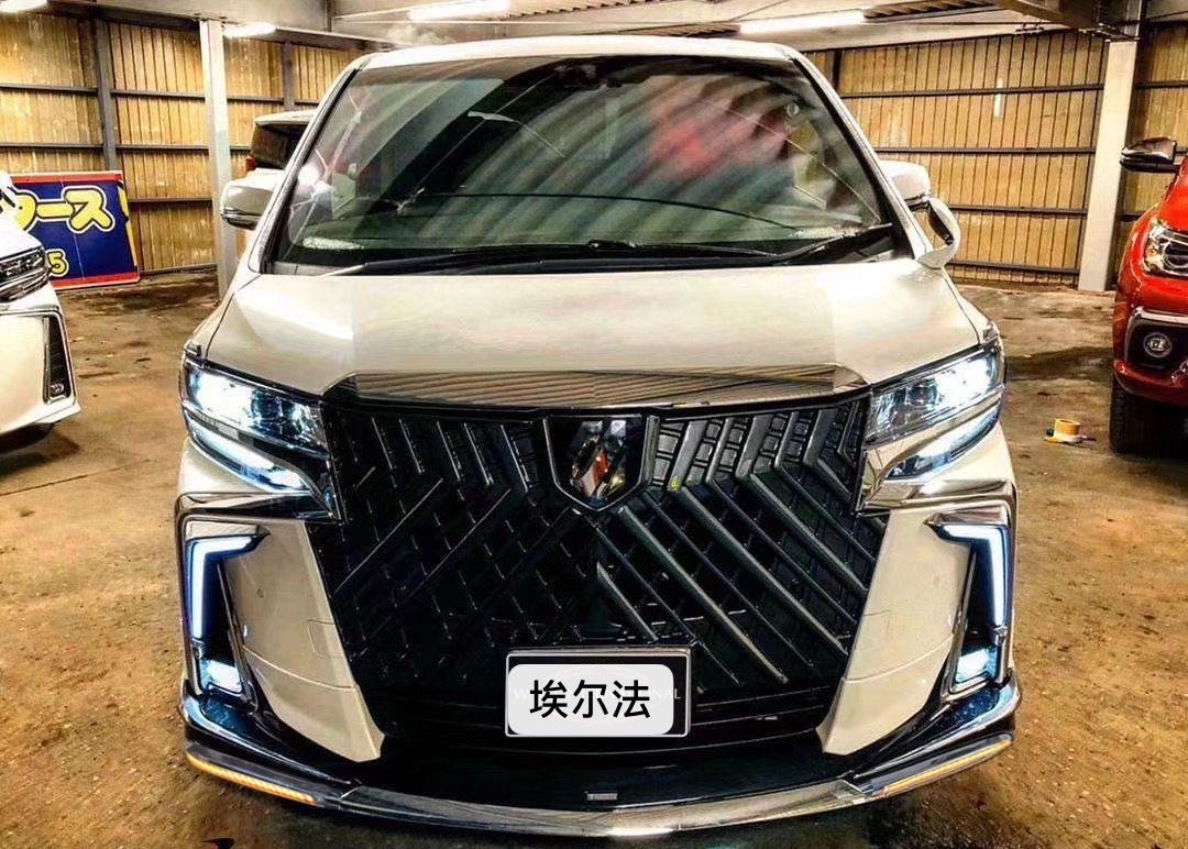 FOR ALPHARD WALD GRILLE