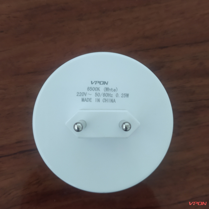 Light control sensor LED  Lamp with plug