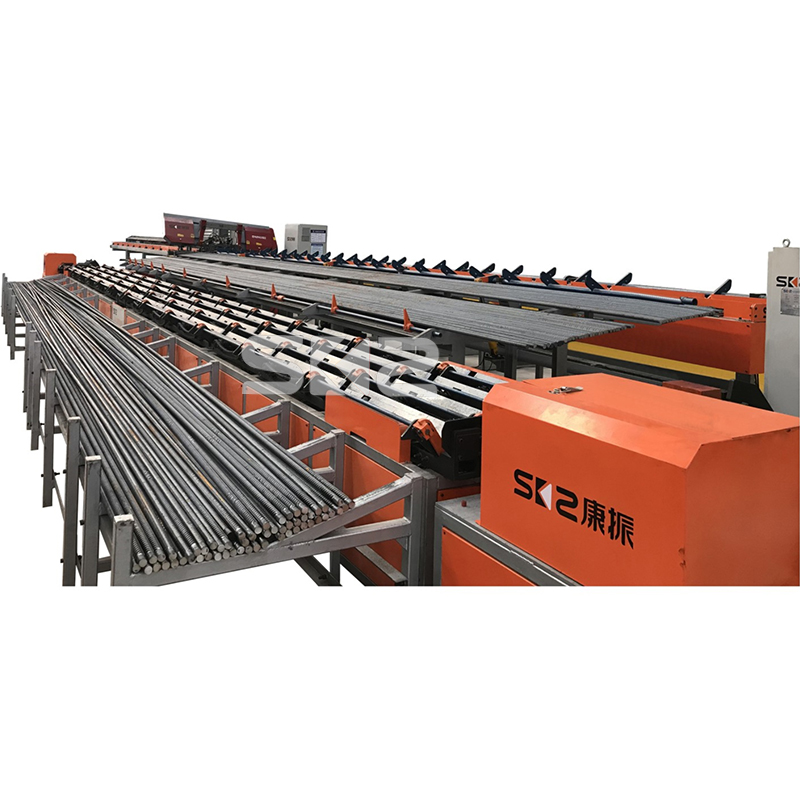 Rebar sawing&threading machine