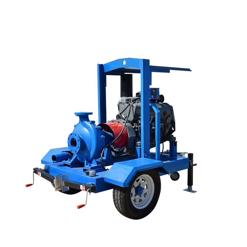 mobile diesel water pump set