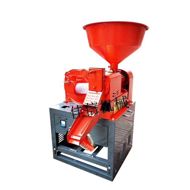 Rice milling and crushing combined machine