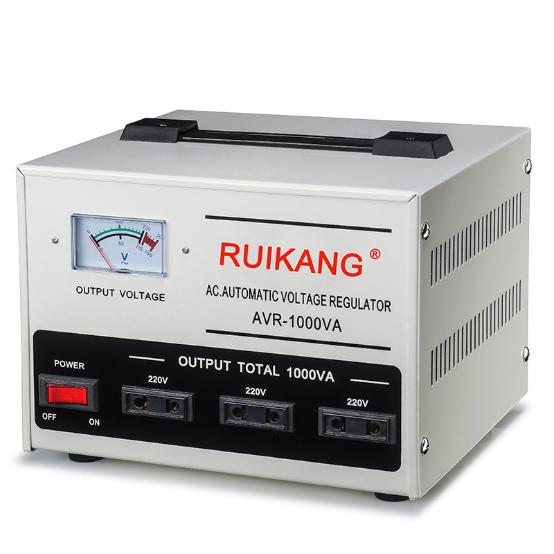 Ruikang relay type automatic  voltage stabilizer500VA 1000VA 1500VA 2000VA 3000VA 5000VA