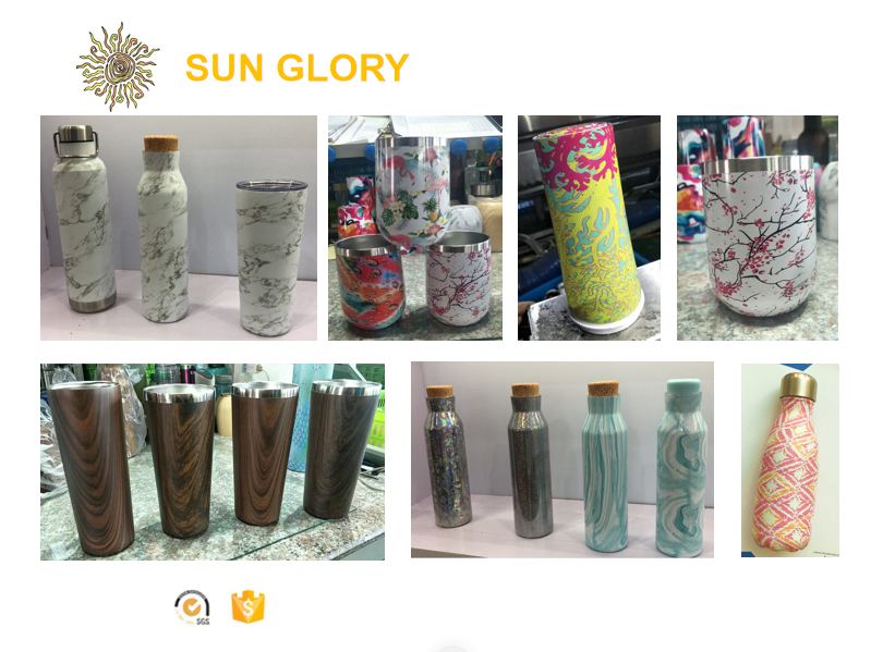 Sun Glory  Automatic Robot Water Transfer Printing Machine Insulated Vacuum Thermos Machine