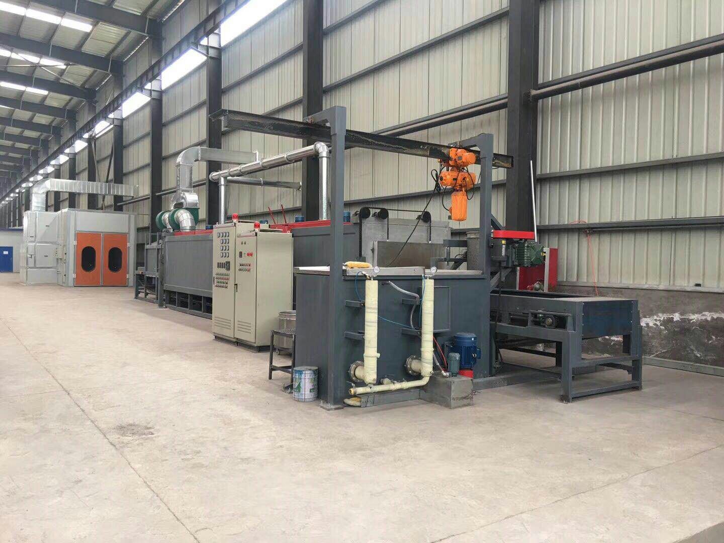 Therm diffision production line