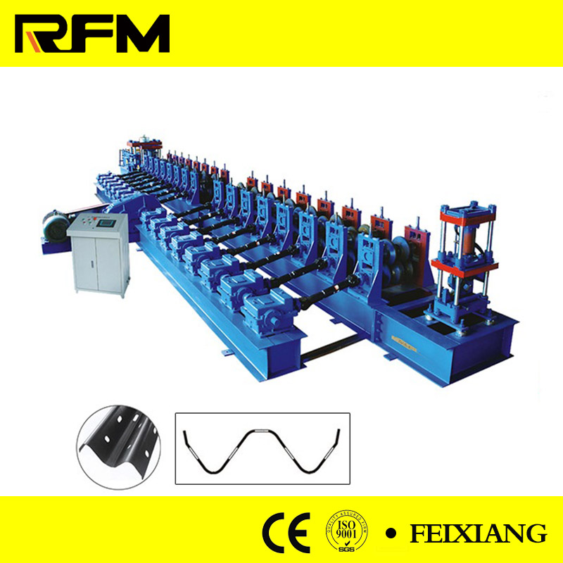 TWO WAVES HIGHWAY GUARDRAIL FORMING MACHINE