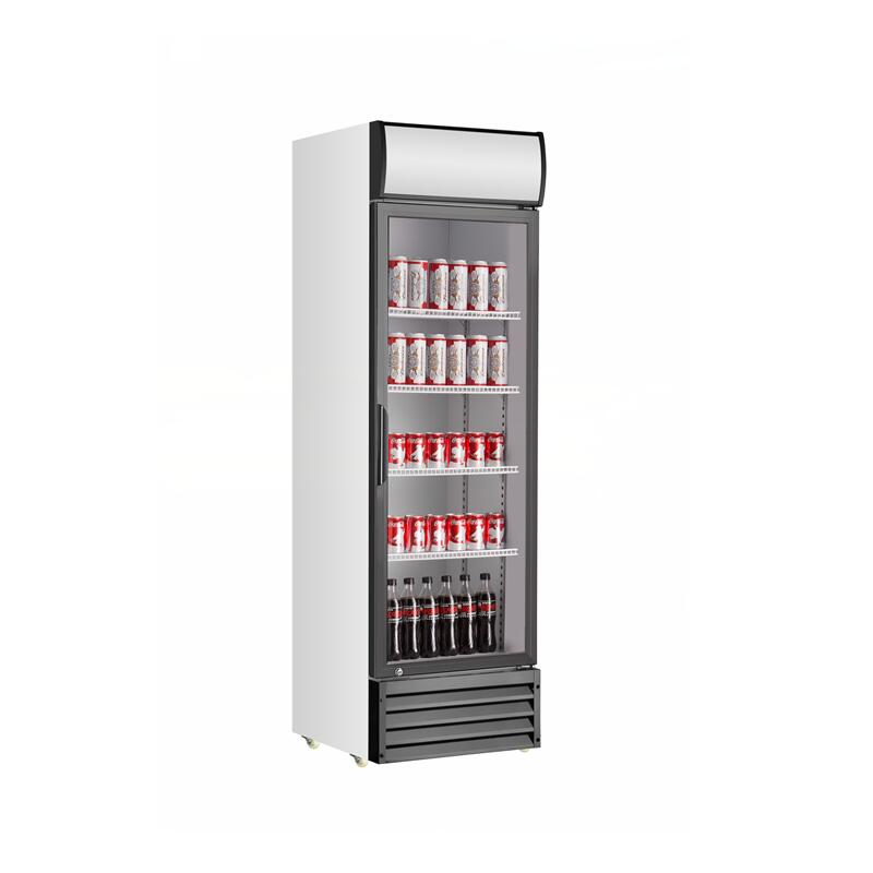 Single-Door Upright Display Cooler