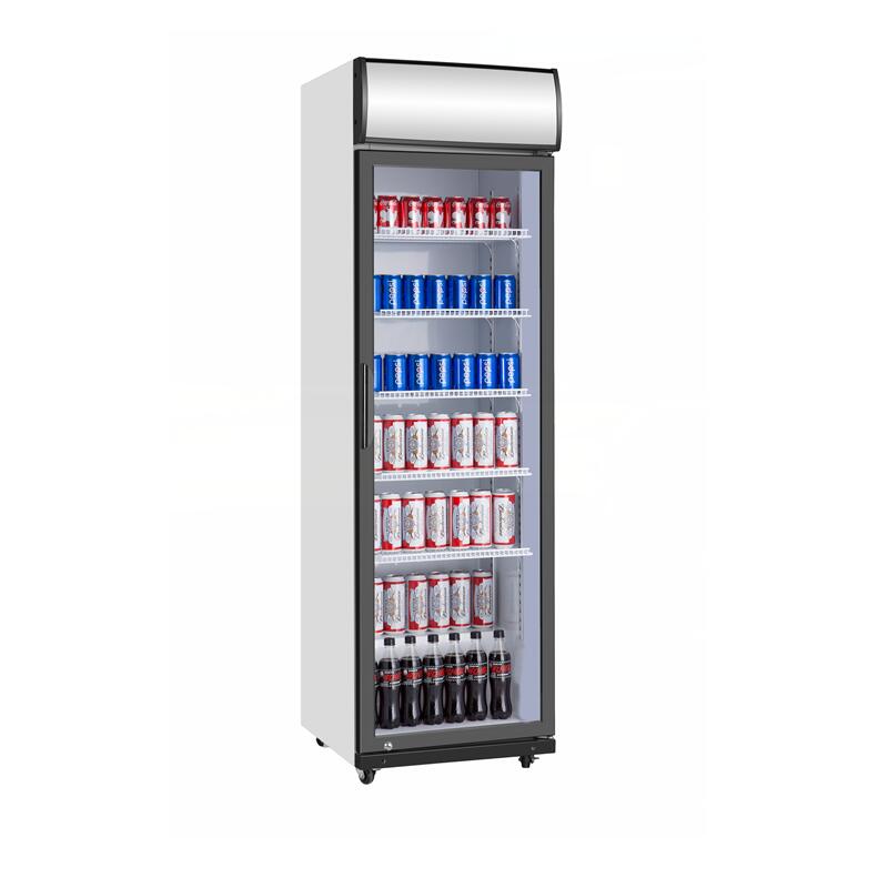 Single-Door Upright Display Cooler