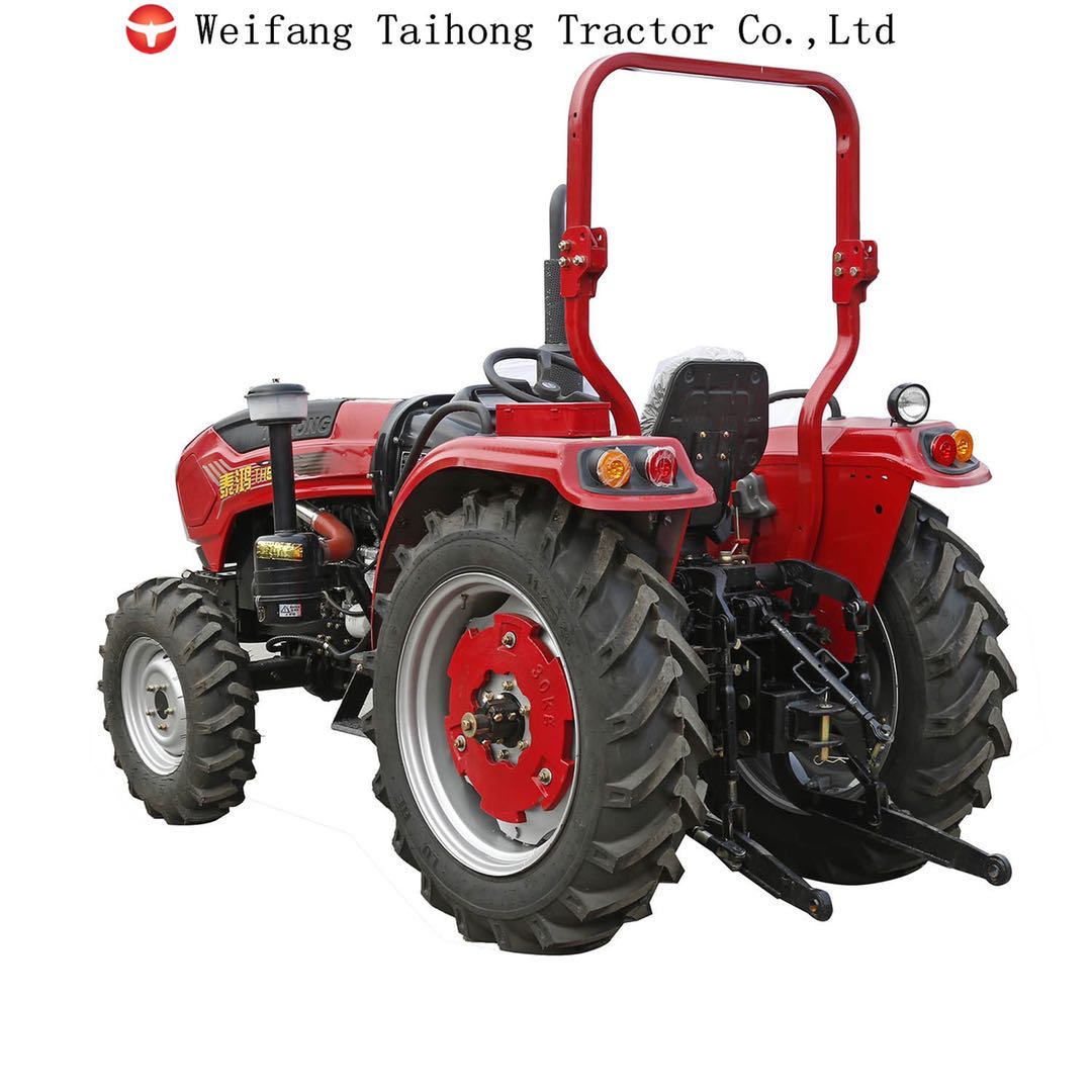 Good quality 55HP 4WD farm tractor made in china