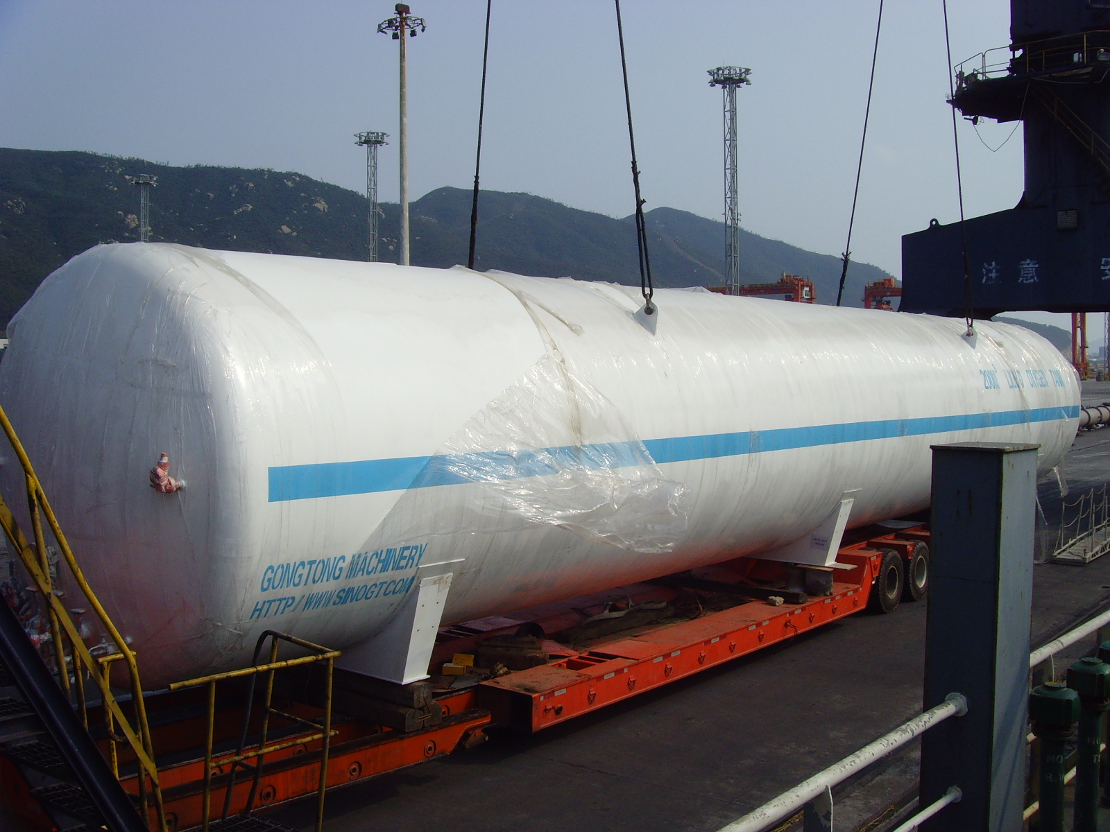 200m3 horizontal storage tank