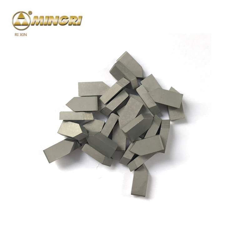 tungsten cemented carbide brazed tips/ TC brazed tips