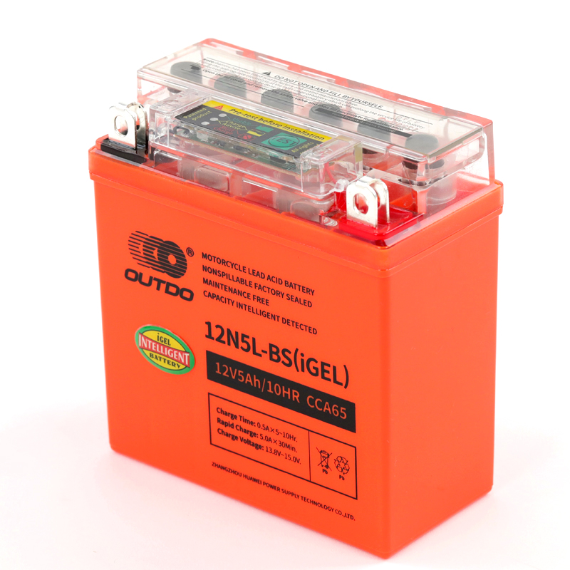 Intelligent Detected Motorcycle Battery12N5L-BS(IGEL)