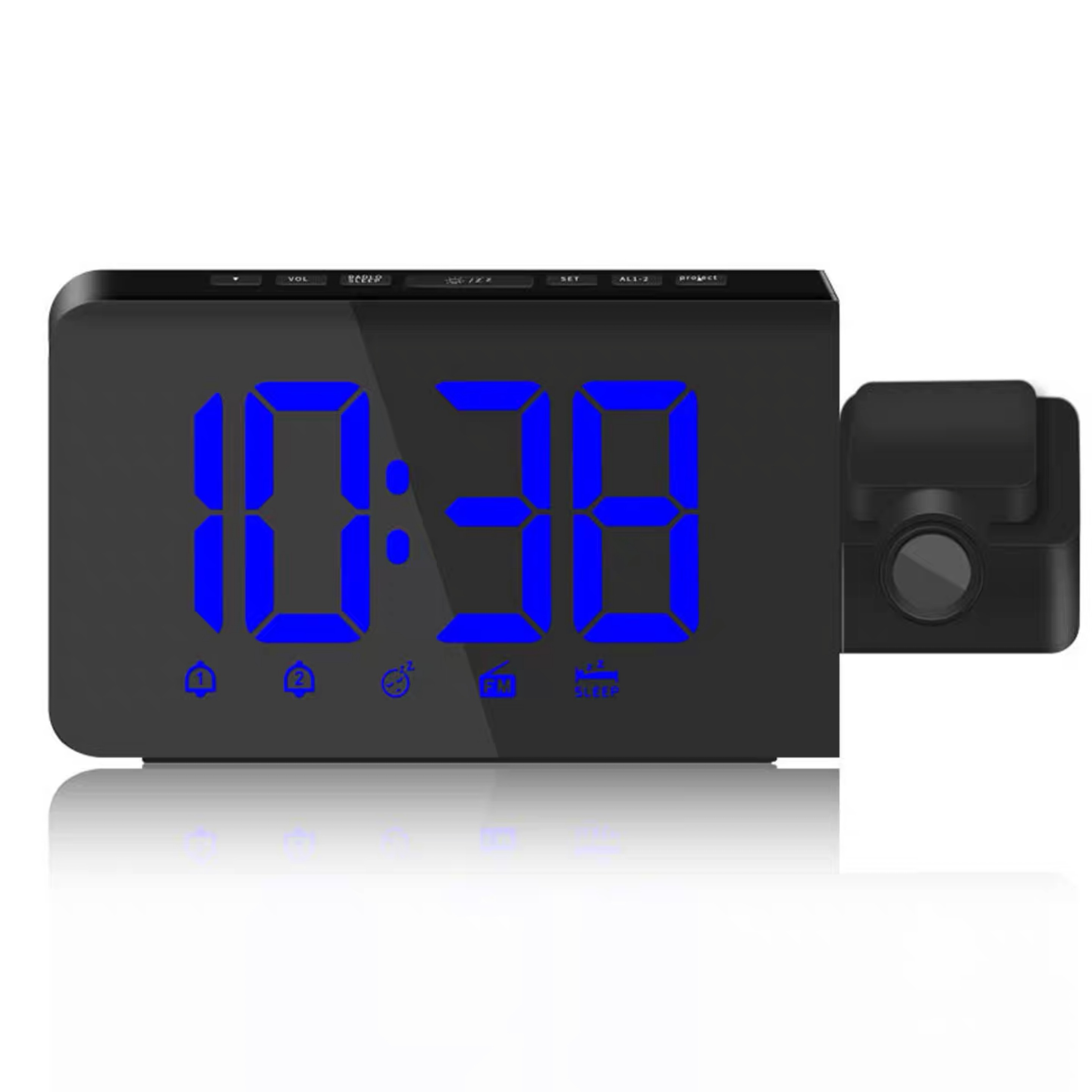 FM Projection clock