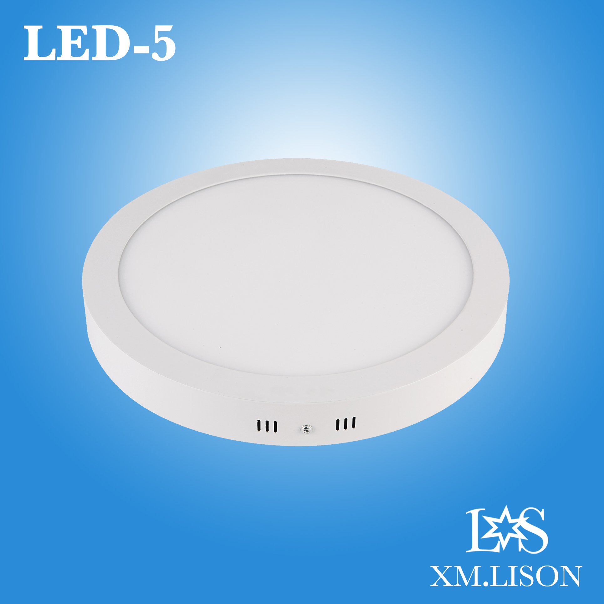 Surface mount round  led panel light