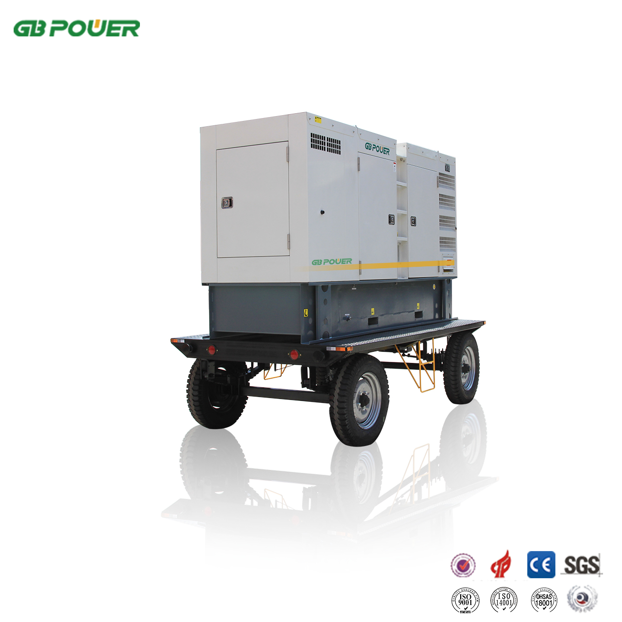 180kw soundproof diesel generator set with Deutz engine