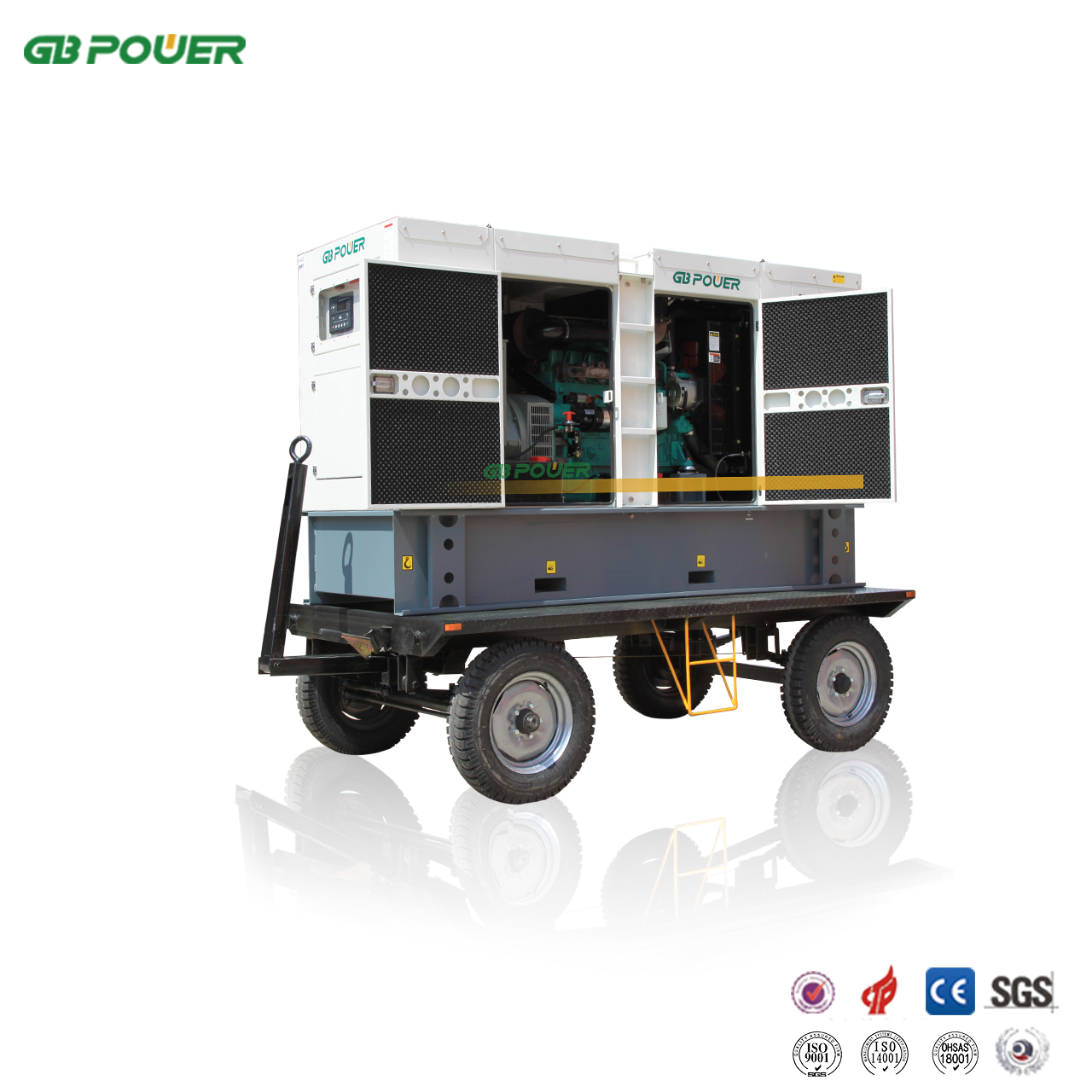 180kw soundproof diesel generator set with Deutz engine