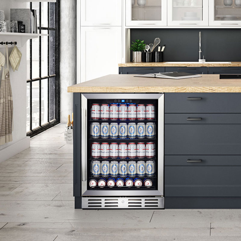 24built-in beverage refrigerator