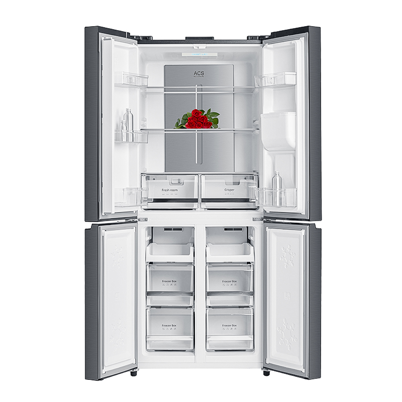 Cross-door refrigerator