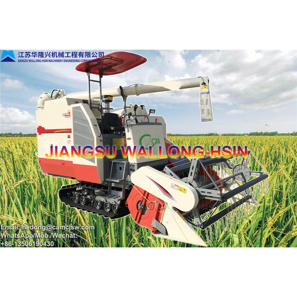 Self-propelled Full-Feed Crawler Combine Harvester CA-100