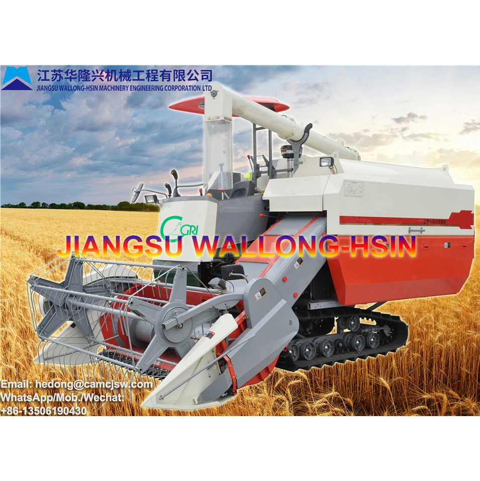 Self-propelled Full-Feed Crawler Combine Harvester CA-100