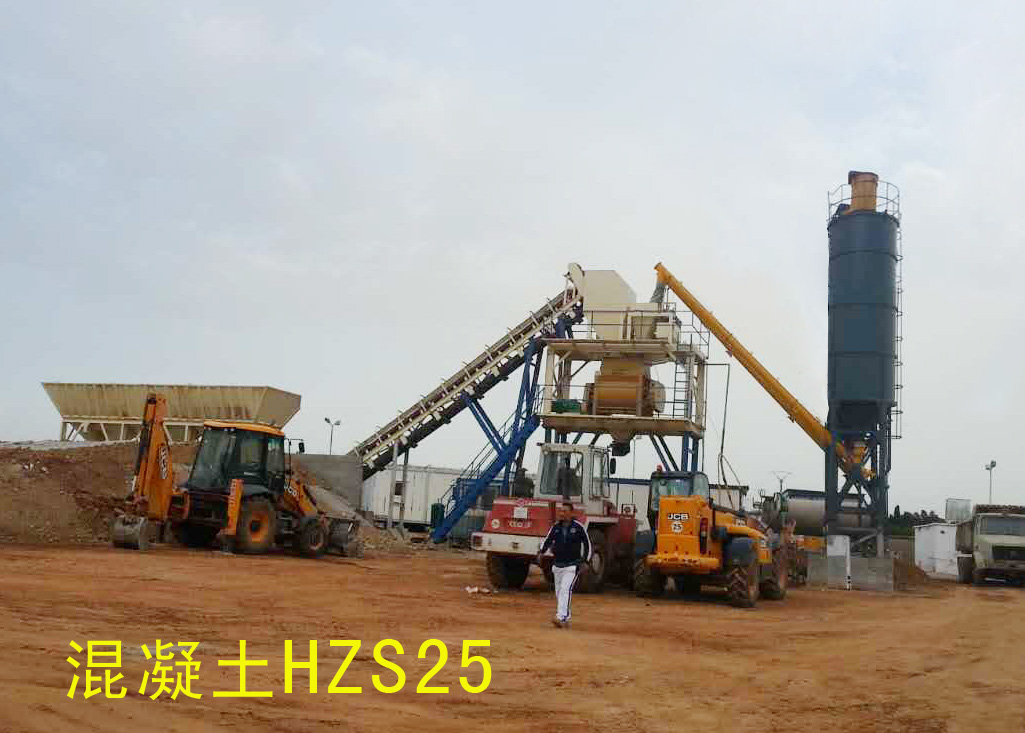 Mobile Concrete miixng plant