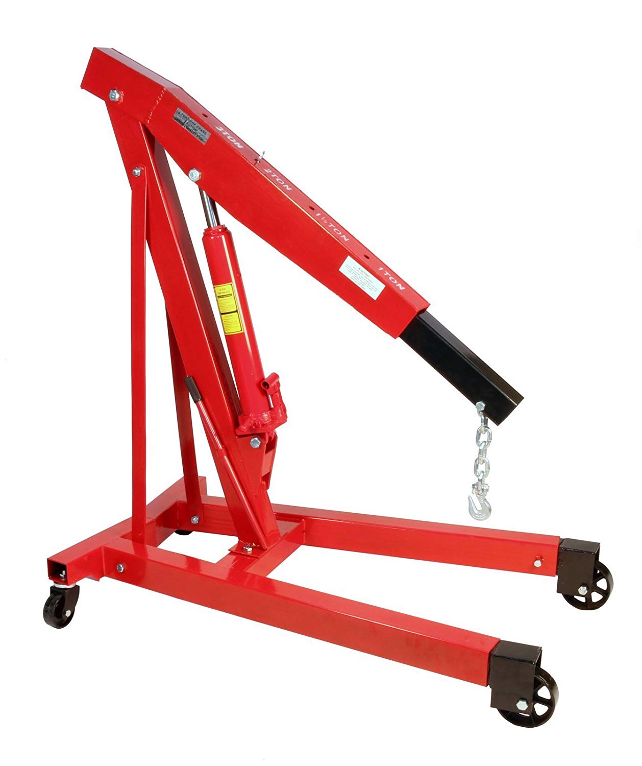 2T Heavy Duty Hydraulic Engine Crane