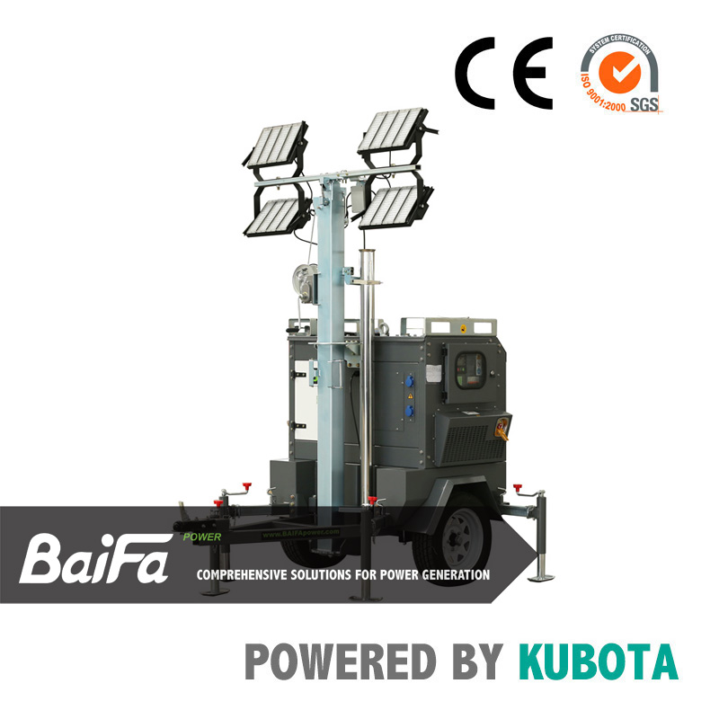 BAIFA-KUBOTA series lighting tower