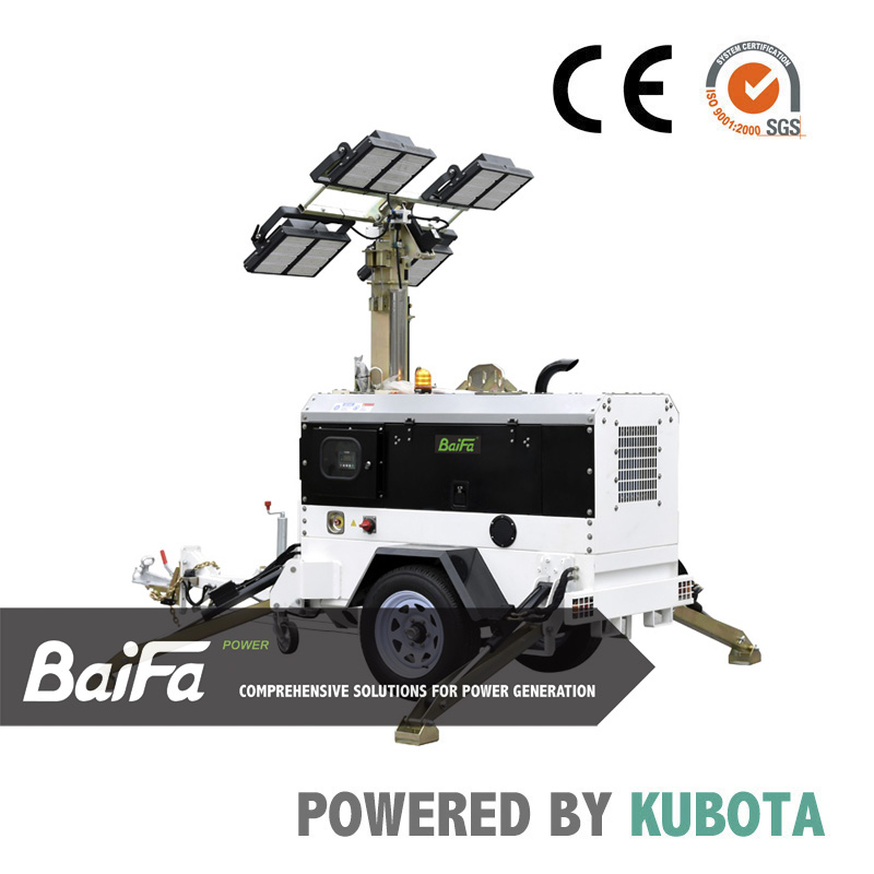 BAIFA-KUBOTA series lighting tower