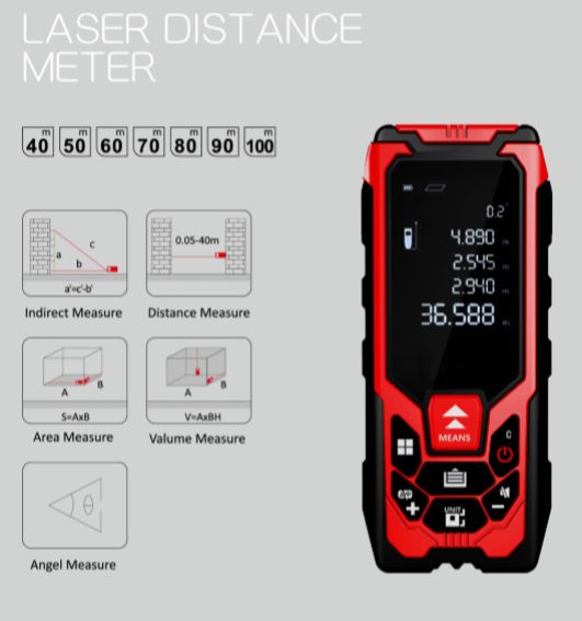 100M Laser Distance Meter