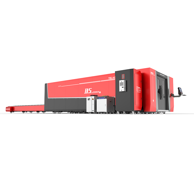 6KW 8KW high power fiber laser machine with shuttle table and enclosed cover