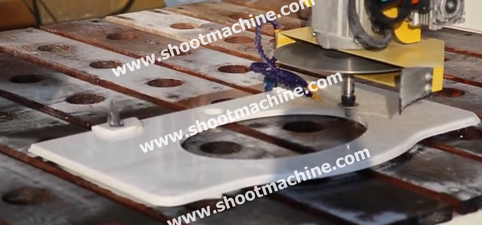 5 Axis CNC Multi-function Stone Cutting Machine