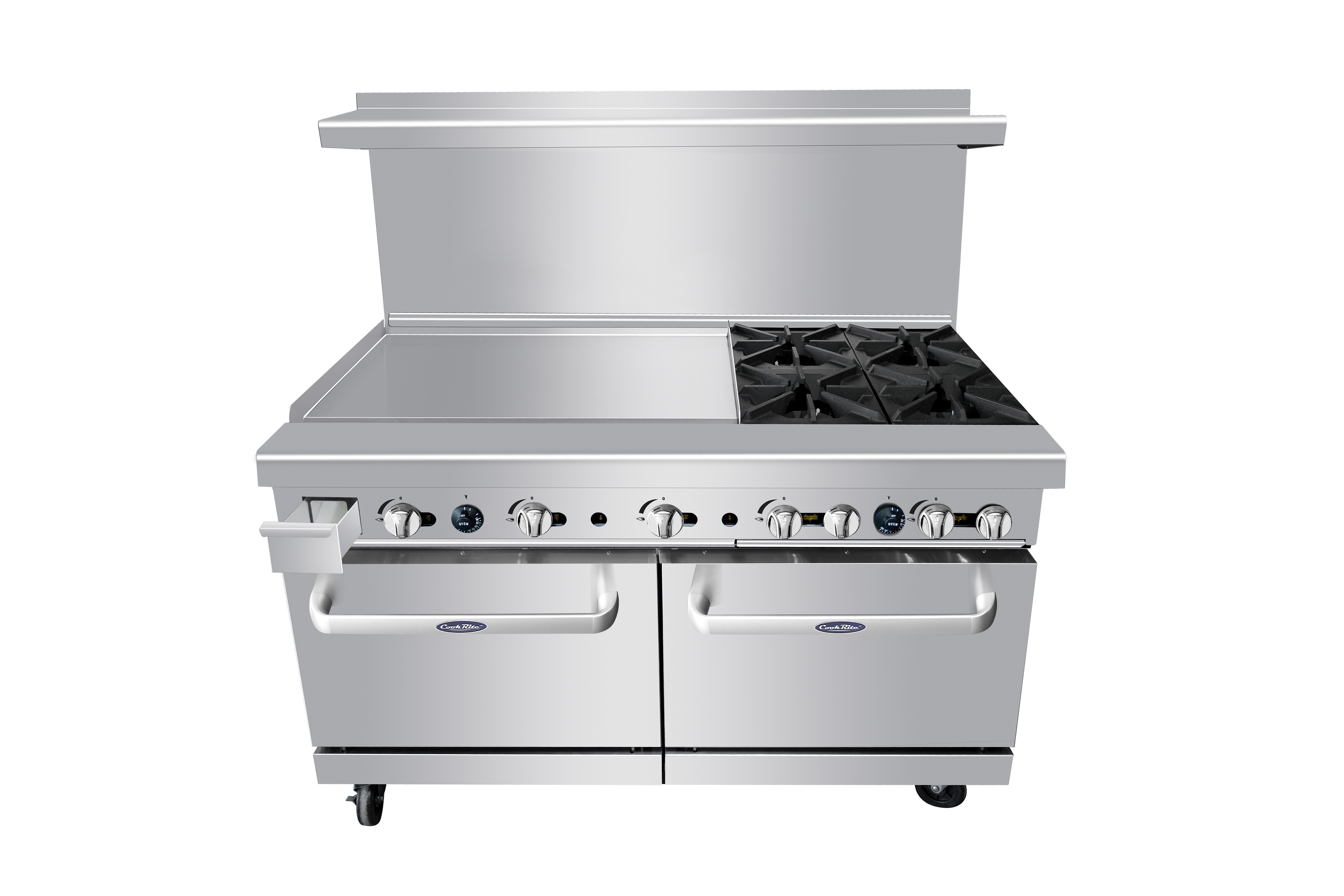 Gas Range with 4 burners and 36 griddle