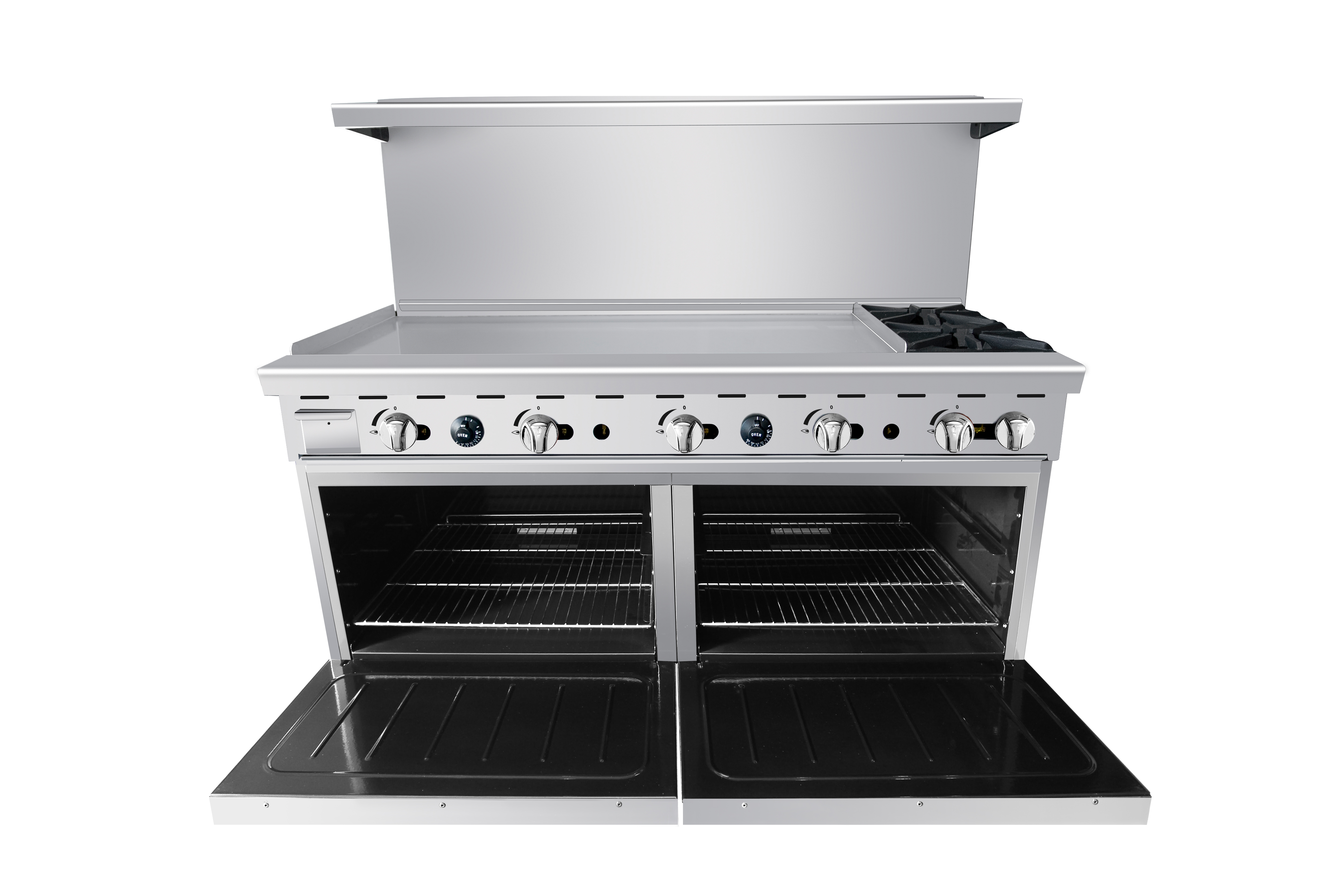 Gas Range with 2 burners and 48 griddle