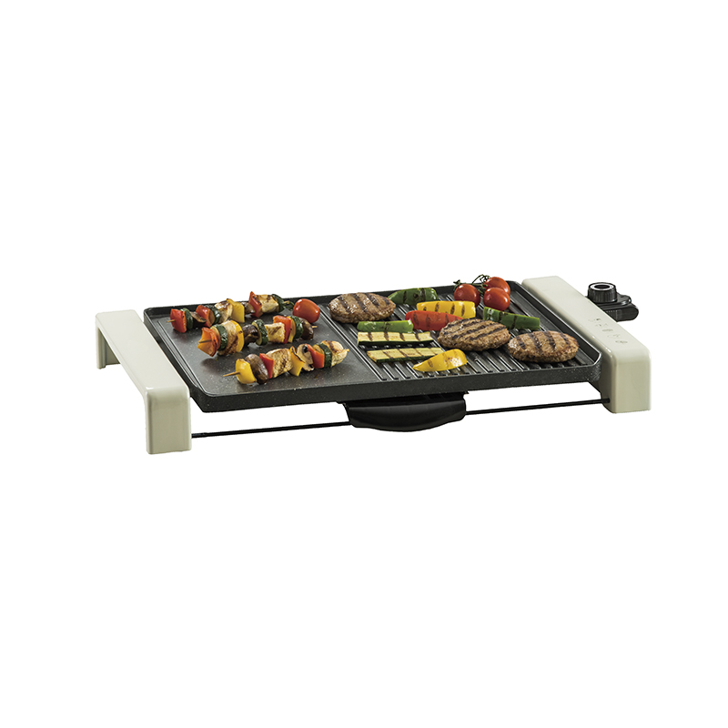 Die cast aluminum electric grill pan with non-stick surface HP4832D