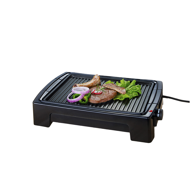 Die cast aluminum electric grill pan with non-stick surface HP4740