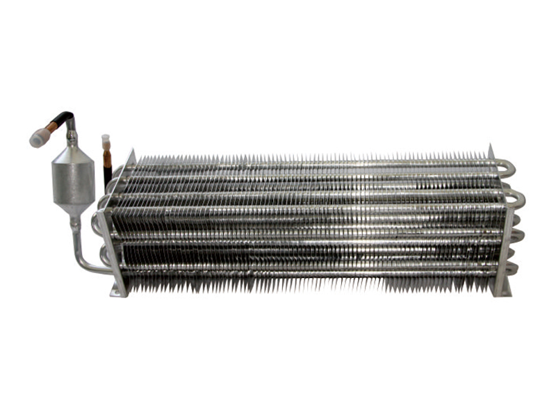 Finned evaporator (copper tube)