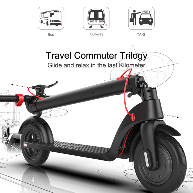 6.4AH Battery Removable 8.5-inch Foldable Electric Scooter