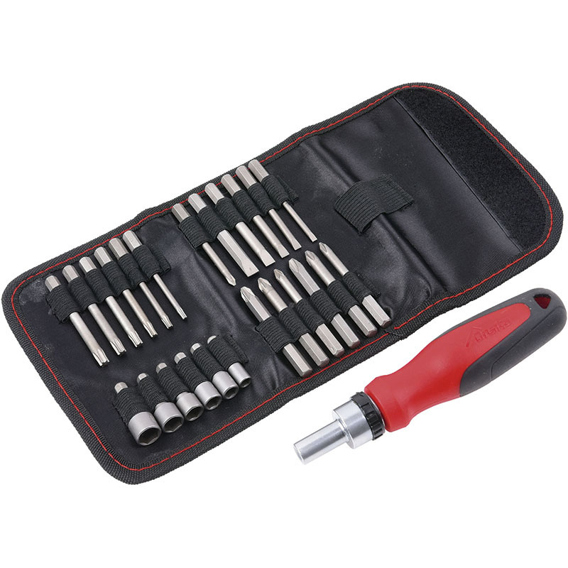 26pc Ratchet Screwdriver and Bit Set